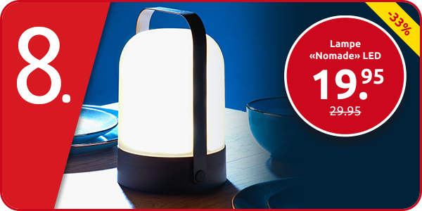 Lampe «Nomade» LED