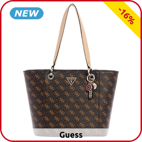 Guess Handtasche «Noelle», braun