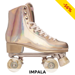 Impala Rollerskates «Marawa», rosa/gold