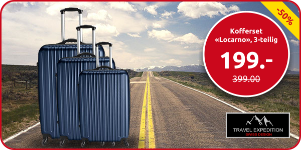 Kofferset «Locarno», 3-teilig, navy