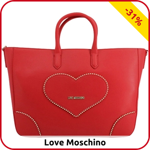 Love Moschino Handtasche, rot