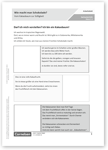 Arbeitsblatt