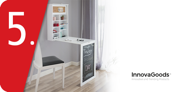 Klappschreibtisch für die Wand