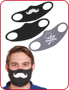 Set, 3 waschbare Masken für IHN