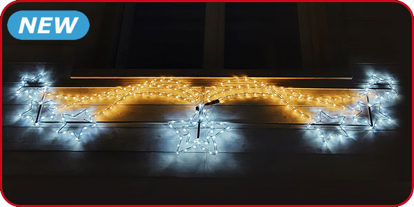 Lichterkette « Shooting Star», 400 LEDs, L 180 cm