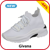 Givana Damen-Sneakers, weiss