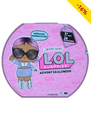Adventskalender «L.O.L», 1 Puppe und 24 Accessoires