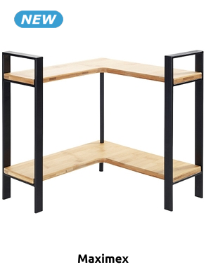 Maximex Eckregal für die Küche, B30xH33xT30 cm