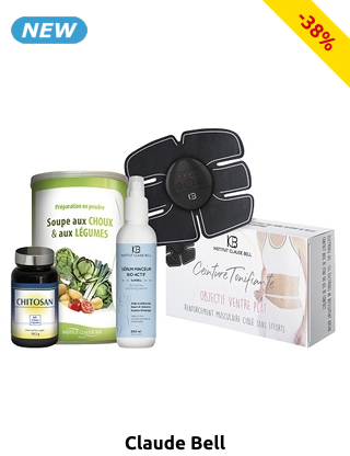 Claude Bell «Premium flacher Bauch», Set 4-teilig