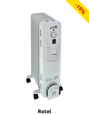 Rotel Ölradiator «7304CH», 3 Temperaturen, geräuschlos