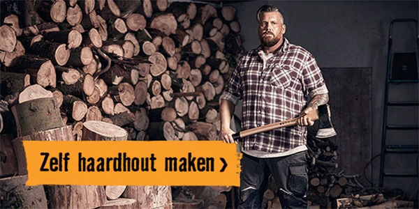 Zelf haardhout maken | HORNBACH