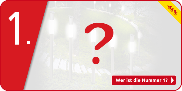 4 Solarlampen-Sticks