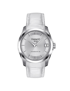 Damenuhr «Couturier Powermatic 80», weiss