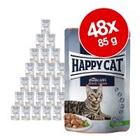 Voordeelpakket Happy Cat Pouch Meat in Sauce 48 x 85 g