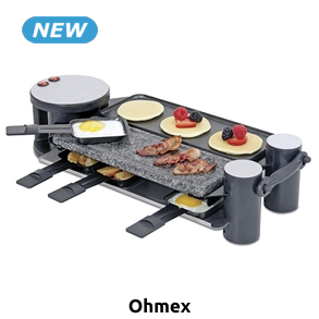 Ohmex Raclette-Grill «5800», 8 Personen