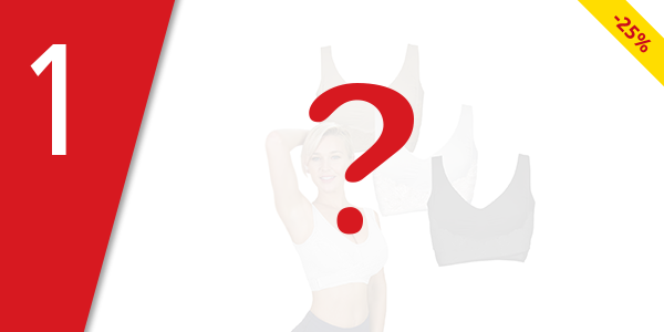 Comfortisse Push-up Bra BH, 3 Stück