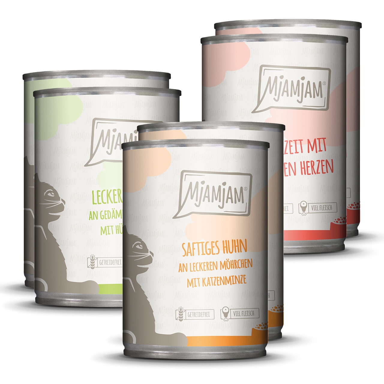 Mjamjam Mixpaket 6x400g Mixpaket 1