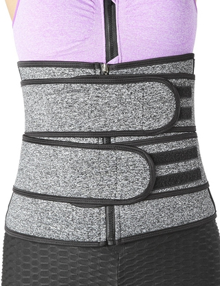 Stützgürtel, grau