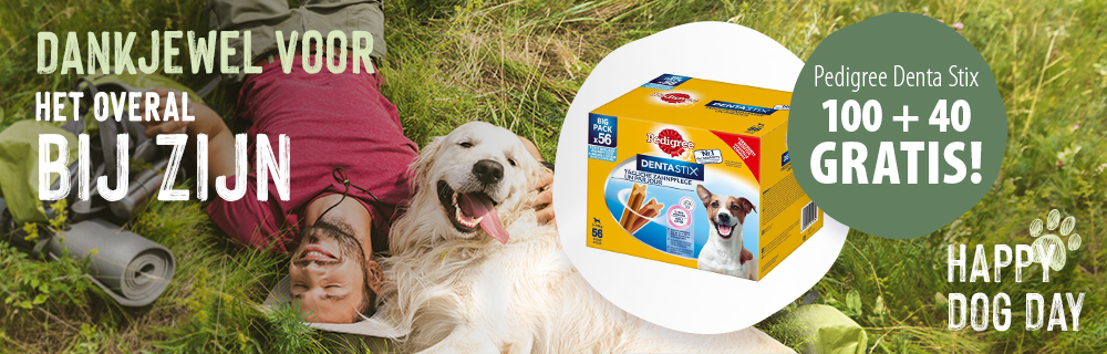 100 + 40 gratis! Pedigree Dentastix