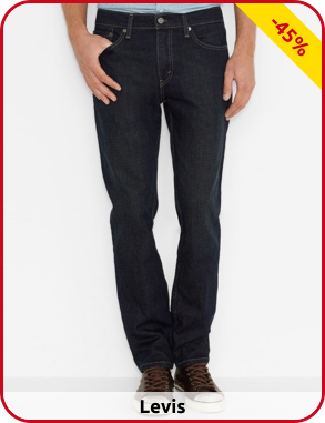 Levi's Herren-Jeans «511», L32, blau/grün