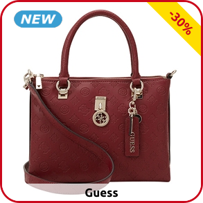 GUESS Handtasche «Ninnette», rot