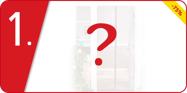 Magnetisches Moskitonetz