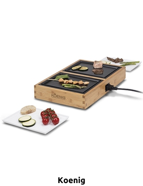 Multifunktionaler Tischgrill «Dinner for 2»