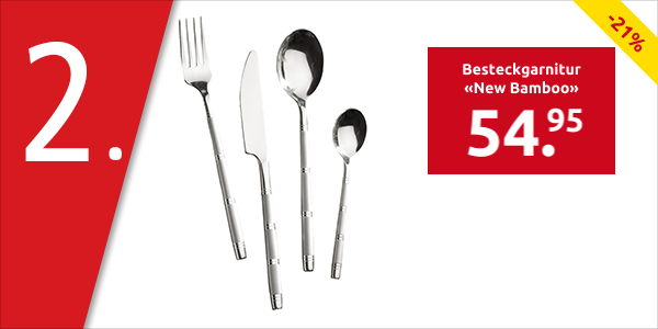Besteckgarnitur «New Bamboo»