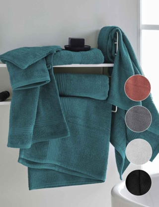 Frottee-Set, 5-teilig, blau