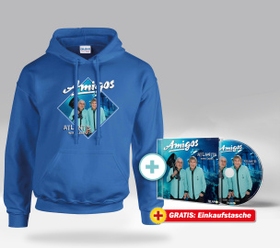 Amigos Atlantis wird leben Fan-Set Kapuzenpulli + CD + GRATIS Einkaufstasche