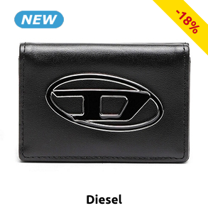 DIESEL Porte-monnaie «Lorettina», schwarz