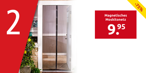 Magnetisches Moskitonetz