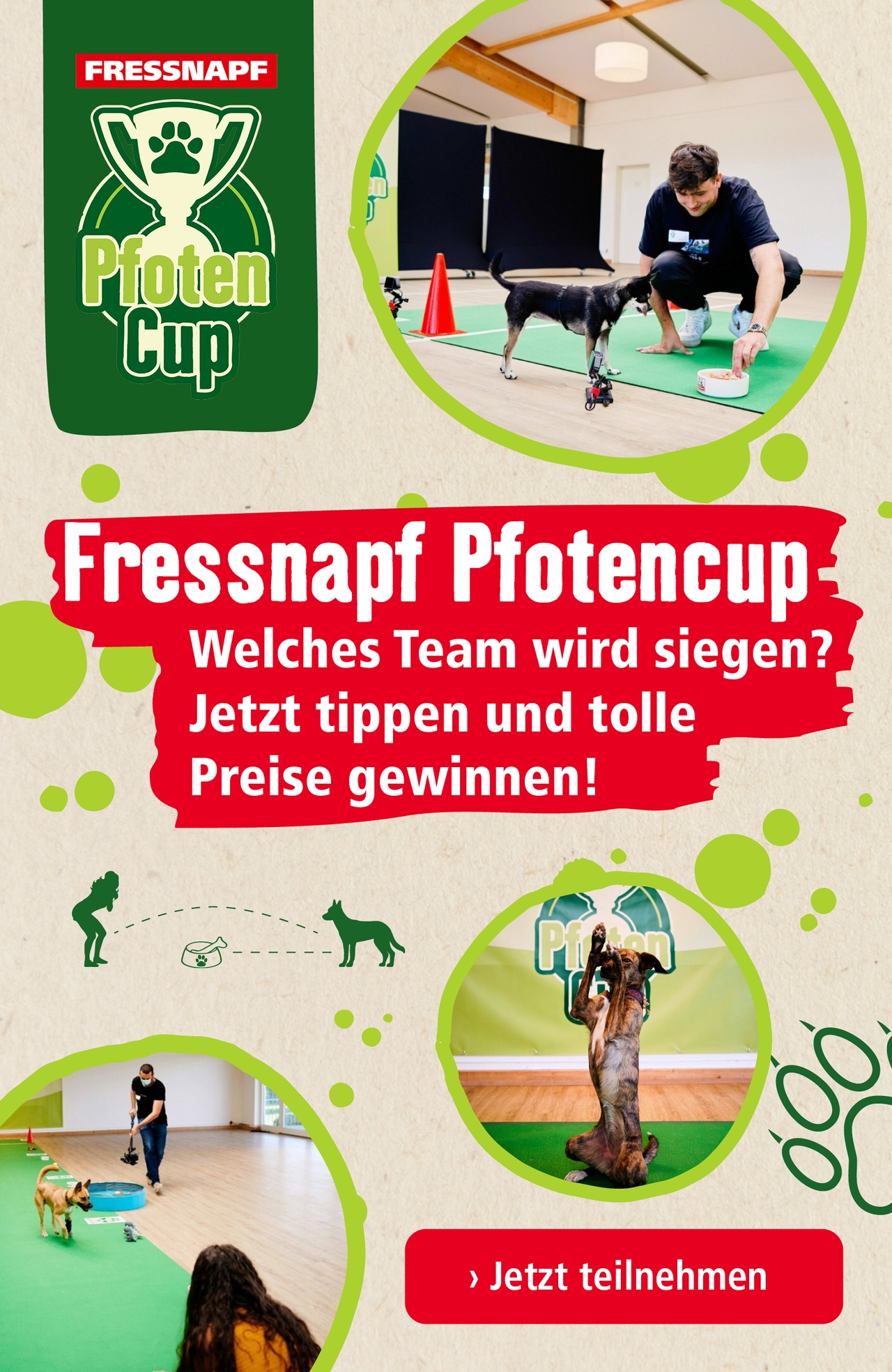 Fressnapf Pfotencup: Jetzt mitmachen!