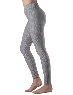 Leggings Anti-Cellulite, Push-up, Shaping, grau
