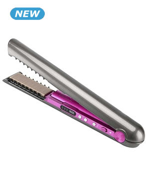 Kabelloser Haarglätter, mit Ladestation