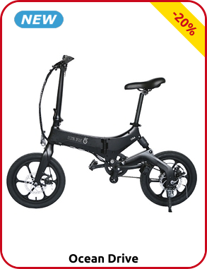 Klappbares Elektro-Velo, Ocean Drive E-Bike «Ora», 25 km/h