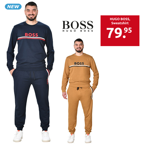 HUGO BOSS, Sweatshirt, navy
