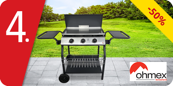 Ohmex Gas-Grill BBQ-3038TRSS