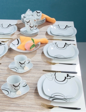 Tafelservice «Scala», 30-teilig, für 6 Personen