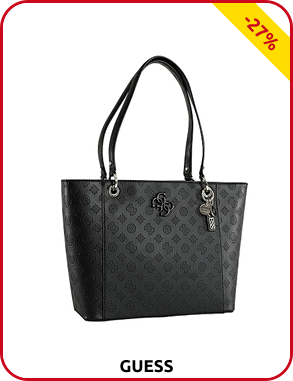 Guess Handtasche «Noelle», in Schwarz