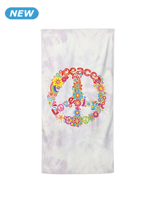 Strandtuch «Peace», 90 x 170 cm