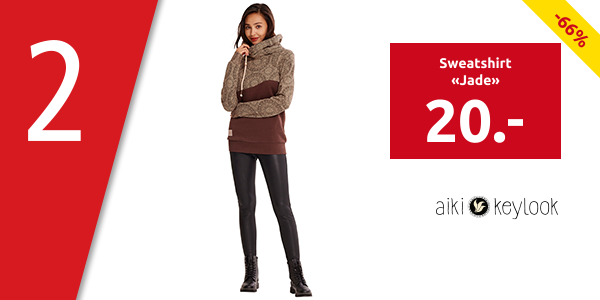 Sweatshirt «Jade», braun