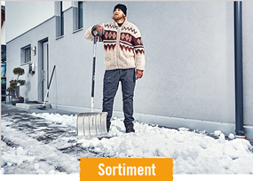 Schneeschaufeln im HORNBACH Onlineshop