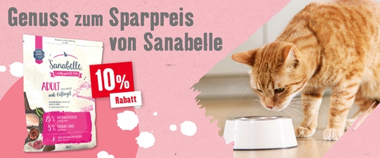 10% auf Sanabelle