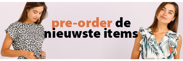 Pre-order nieuwste items