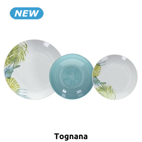 Tognana Kombiservice «Métropole Bali», 18-teilig, für 6 Personen