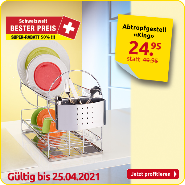 Abtropfgestell «King»