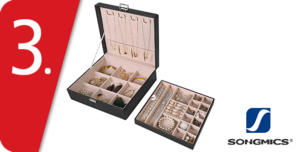 Schmuckkoffer, schwarz