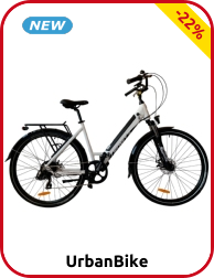 UrbanBike Elektrovelo «Sydney», weiss