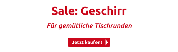 Sale: Geschirr